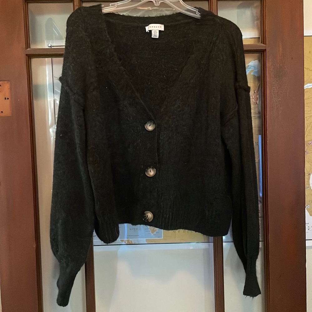 Top Shop Button Up Sweater